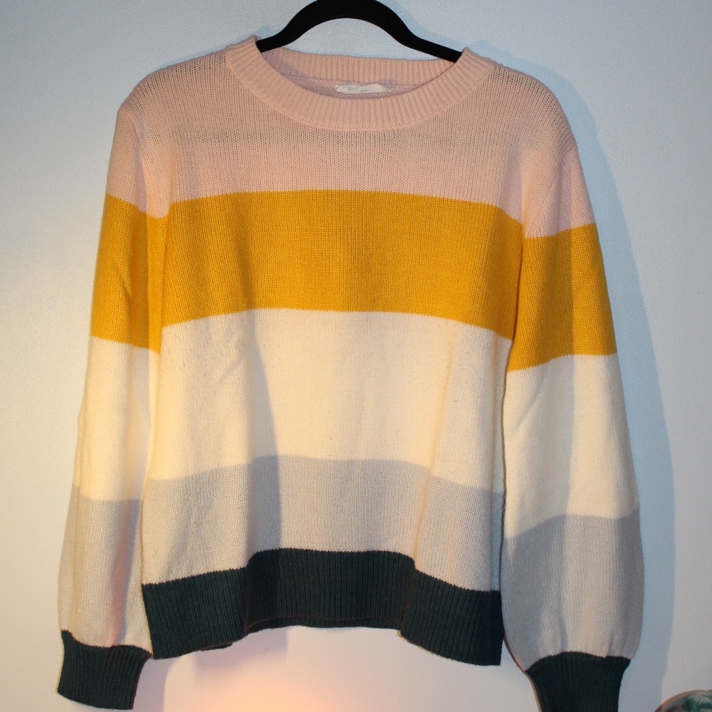 Colorful Striped Sweater